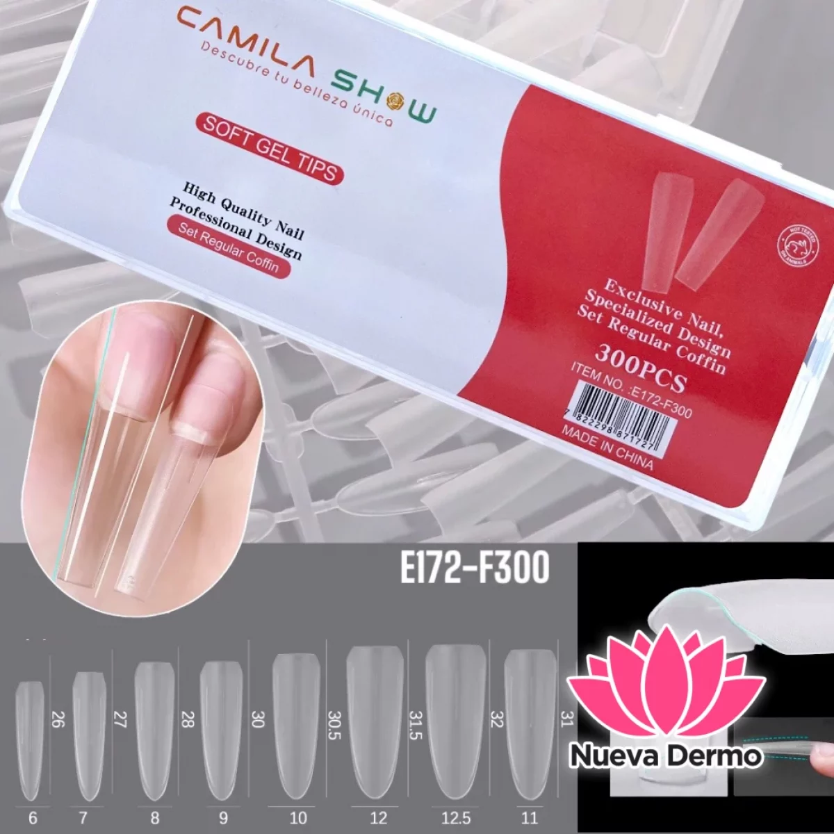 TIPS SOFT GEL （TE AMO BS AS) CD： E172-F300