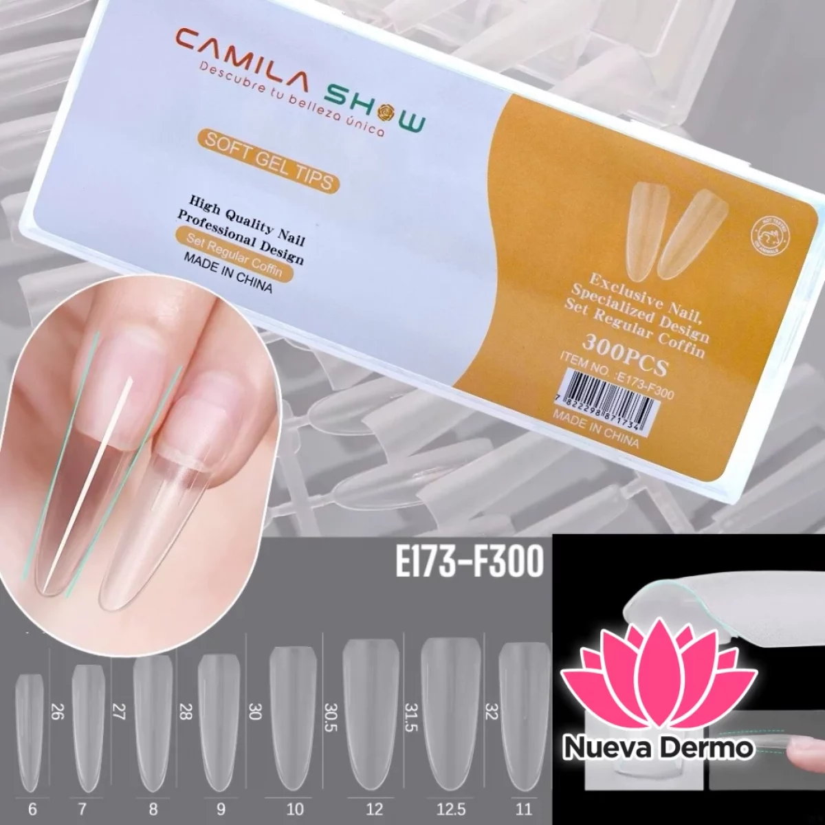 TIPS SOFT GEL （TE AMO BS AS) CD： E173-F300