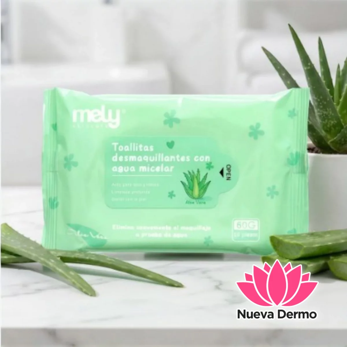 Toallita Desmaquillantes con Agua Micelar MY891005/10059