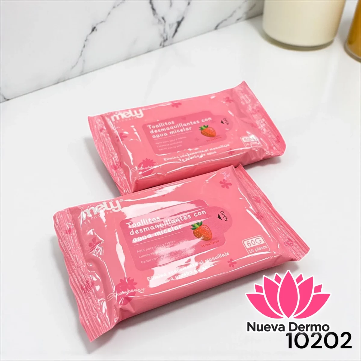 Toallita Desmaquillantes con Agua Micelar MY891020/10202