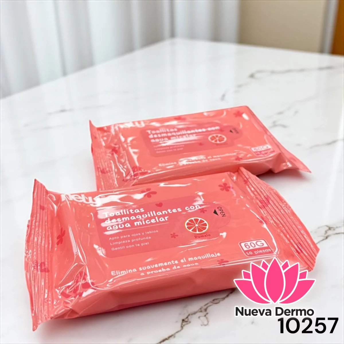 Toallita Desmaquillantes con Agua Micelar MY891025/10257