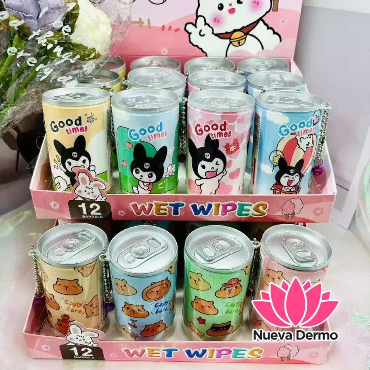 Toallitas en Lata Surtidos 30pcs 46020