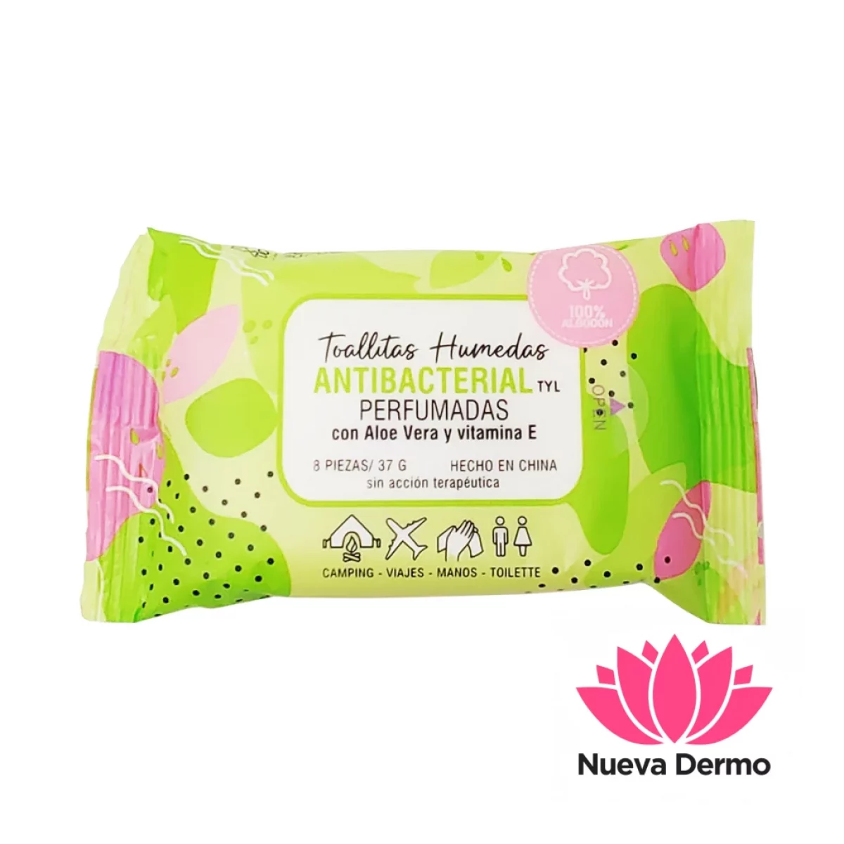 TOALLITAS PARA MANOS ANTIBACTERIALES PERFUMADAS – THELMA Y LOUISE