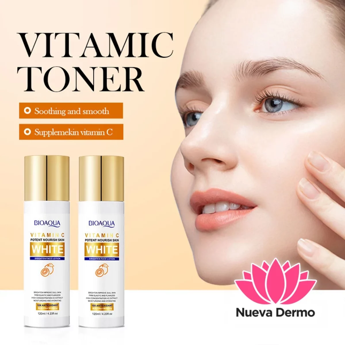 Toner Agua Tonica con Vitamina C Iluminadora 120ML 41814