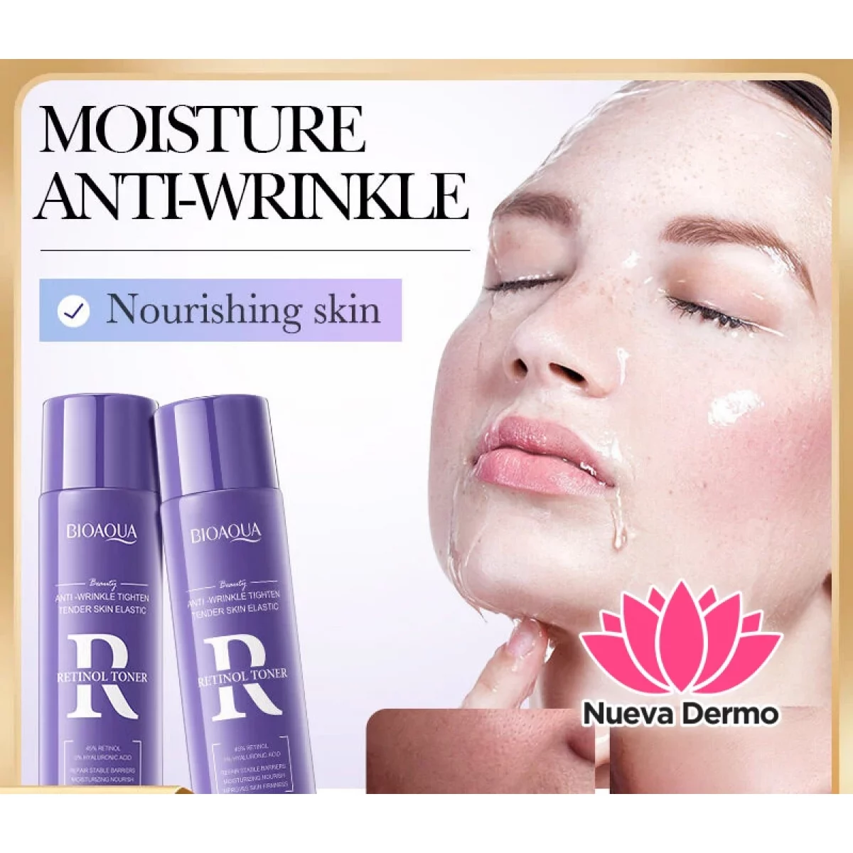 Toner Agua Tónico Retinol