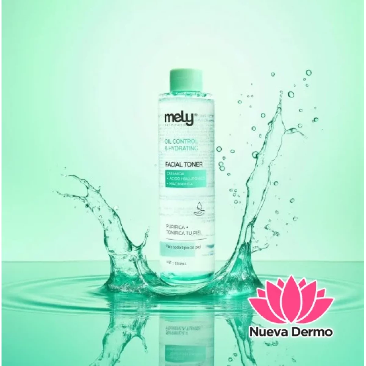 TÓNICO FACIAL HIDRATANTE CON CONTROL DE GRASA MELY MY893033