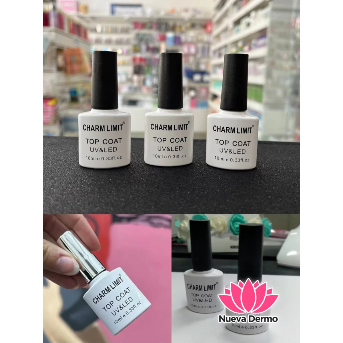 TOP COAT DE CHARMLIMIT 10ML