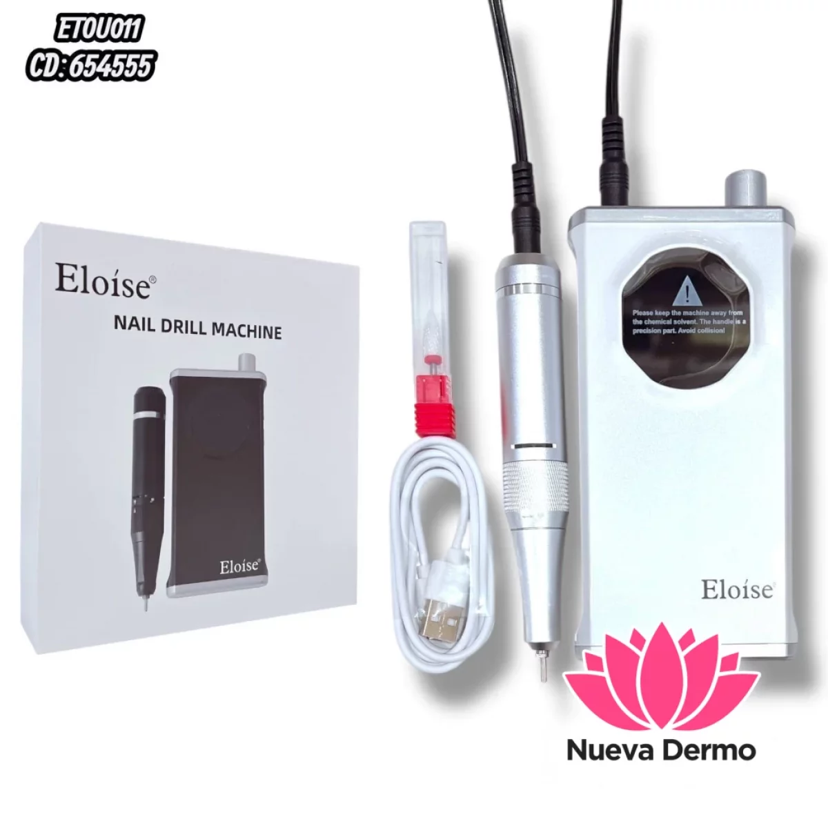 TORNO PARA UÑAS ELOISE ETOU011 CD： 654555