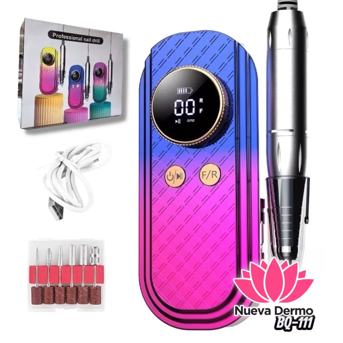 TORNO PARA UÑAS NAIL DRILL CD: BQ-111