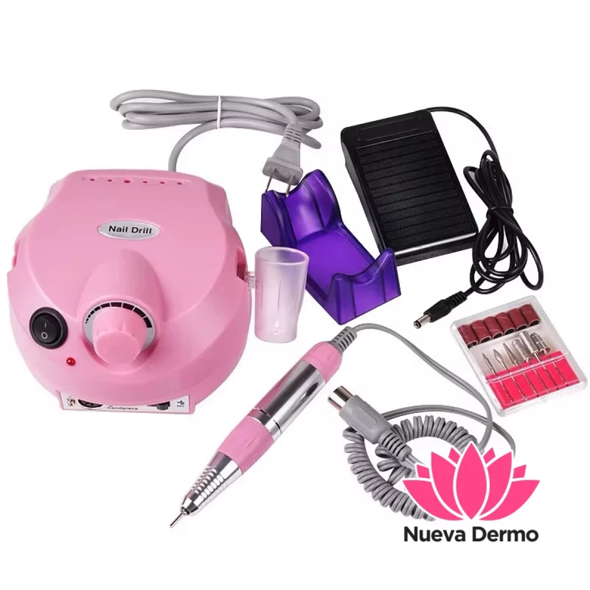 Torno profesional DM202 con pedal 35000rpm