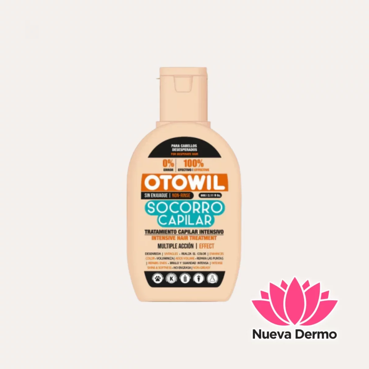 TRATAMIENTO CAPILAR INTENSIVO PARA CABELLOS DESESPERADOS – OTOWIL