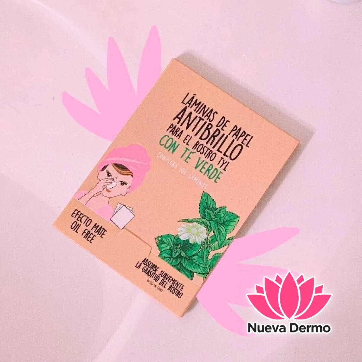 TYL LAMINAS DE PAPEL ANTIBRILLO PARA EL ROSTRO TYL1820 7798354461976