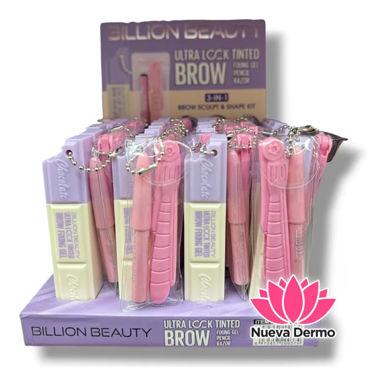 ULTRA LOCK TINTED BROW FIXING GEL CHOCOL