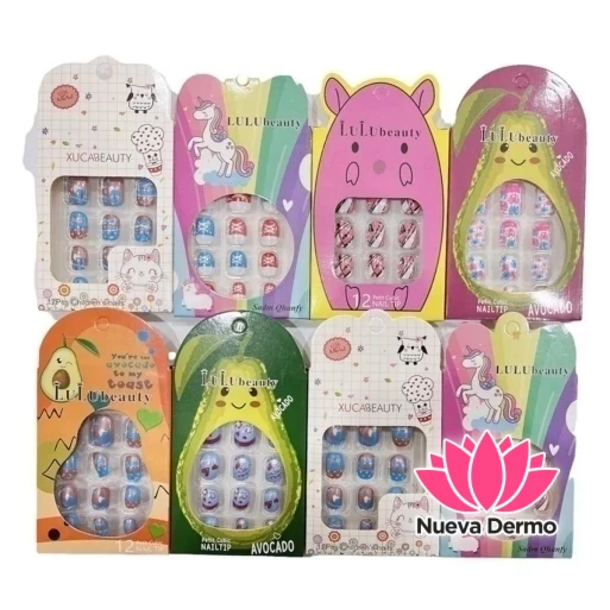 UÑAS POSTIZA INFANTIL C/U