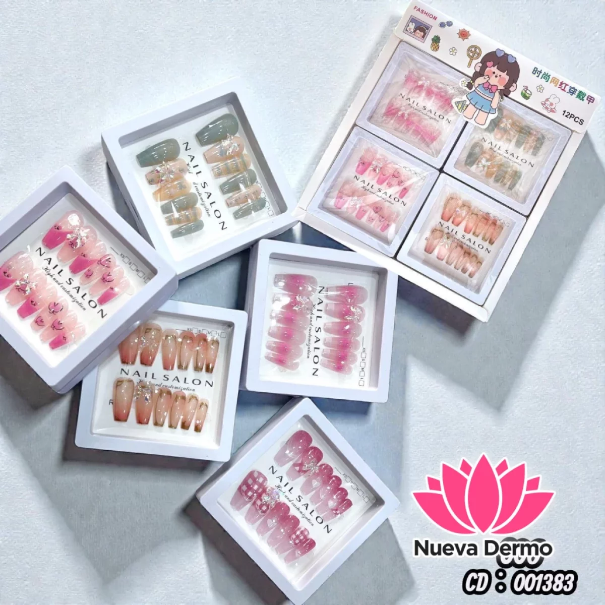 UÑAS POSTIZAS G06 CD: 001383