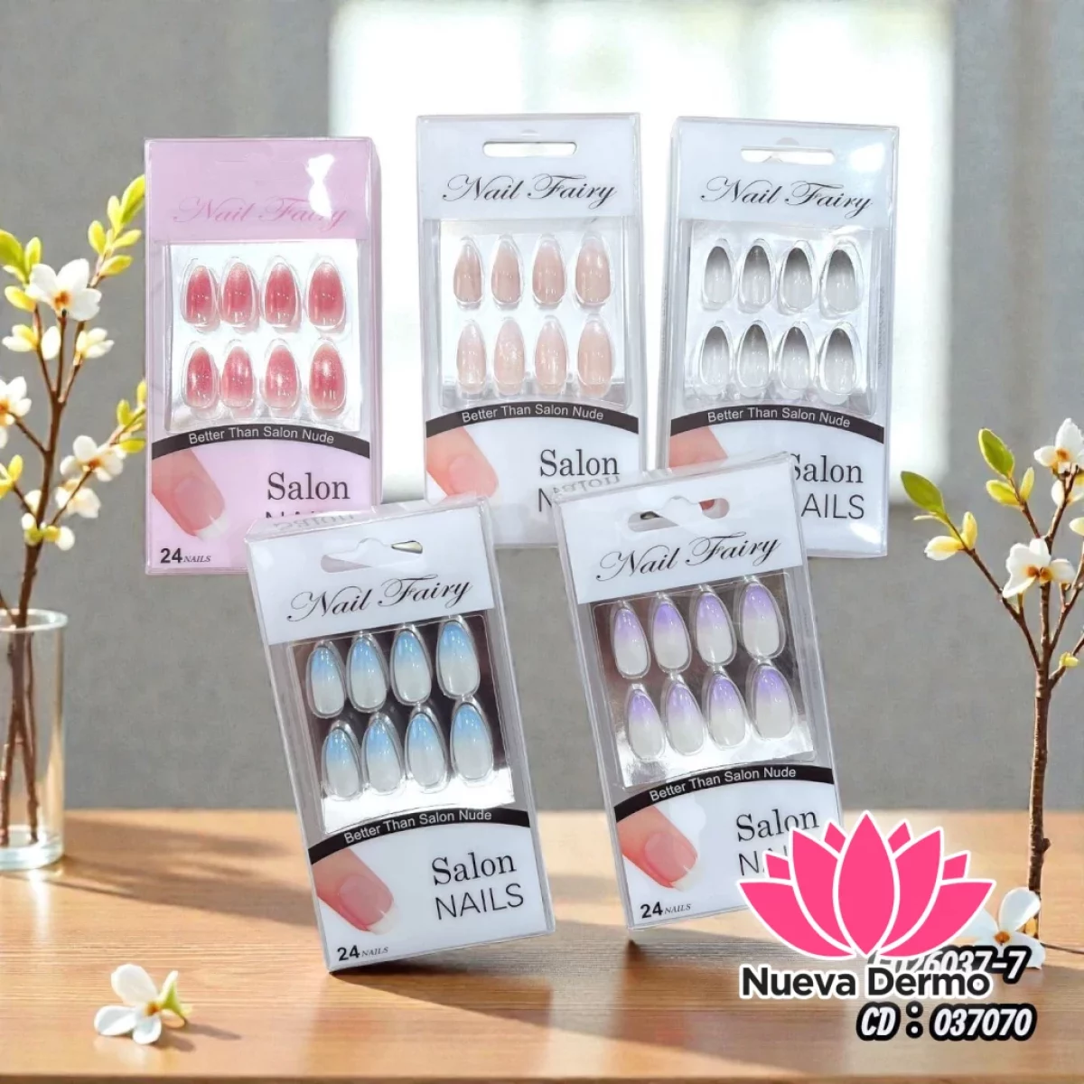 UÑAS POSTIZAS GQ26037-7 CD: 037070