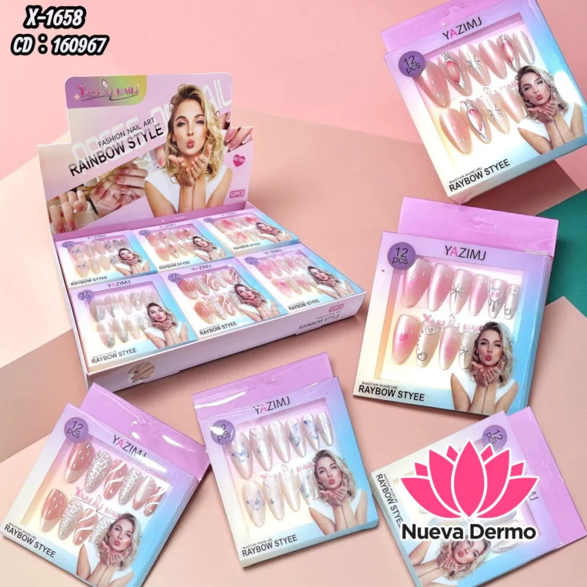 UÑAS POSTIZAS X-1658 CD: 160967