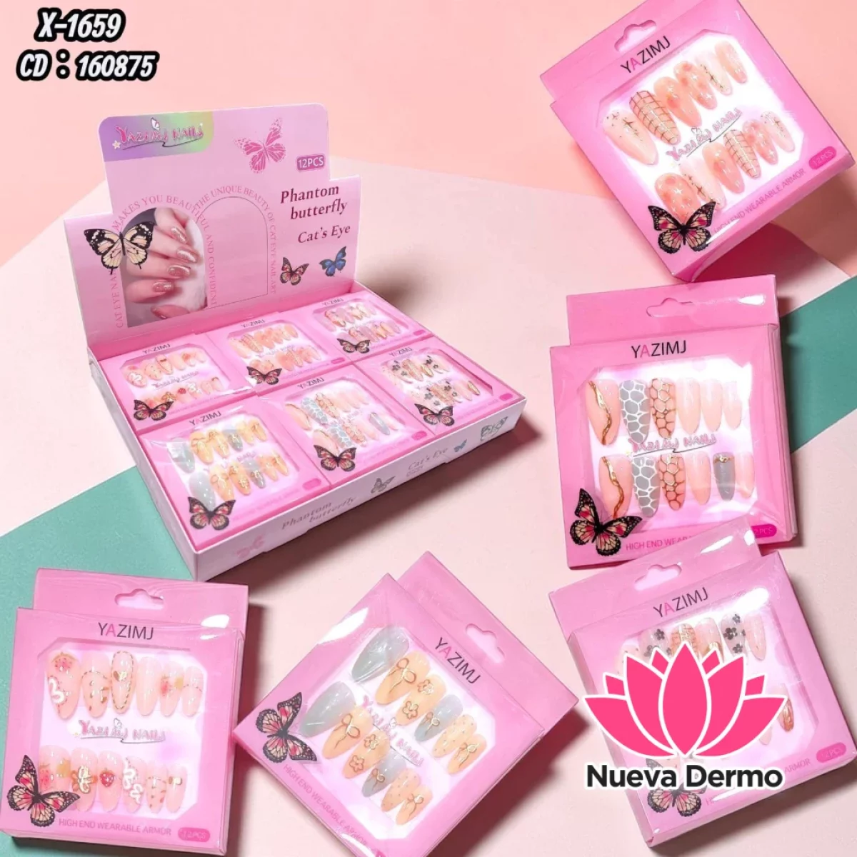 UÑAS POSTIZAS X-1659 CD: 160875