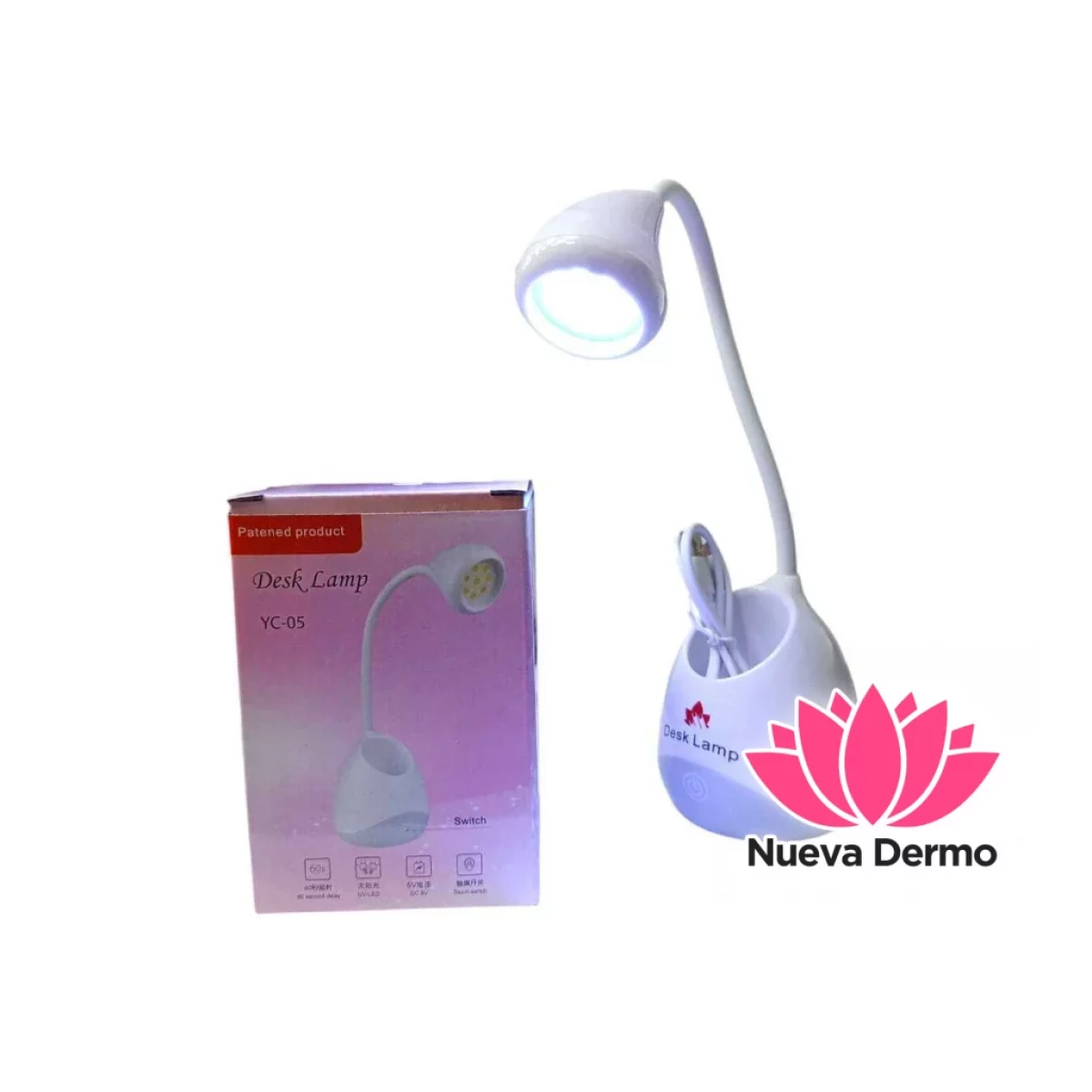UV/LED DESK LAMP 36W