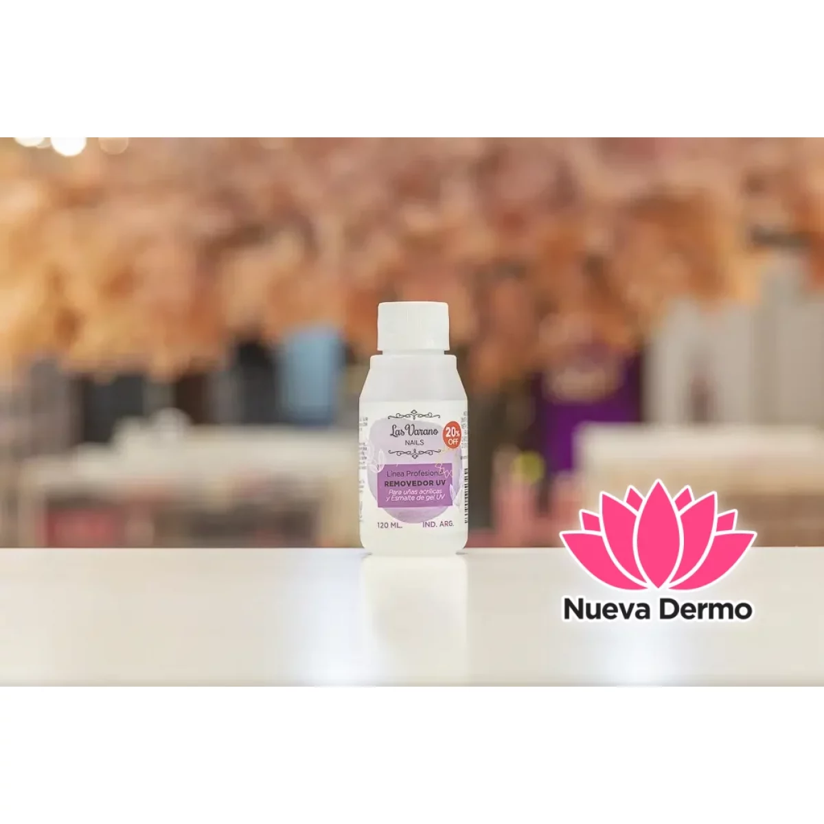 V120MLR- LAS VARANO REMOVEDOR 120ML