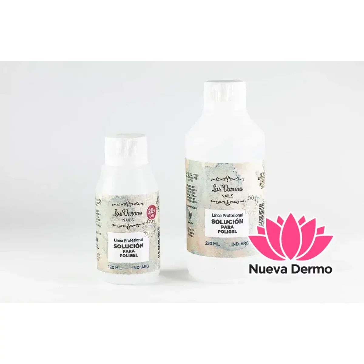 V250MLS LAS VARANO SOLUCION PARA POLIGEL250ML