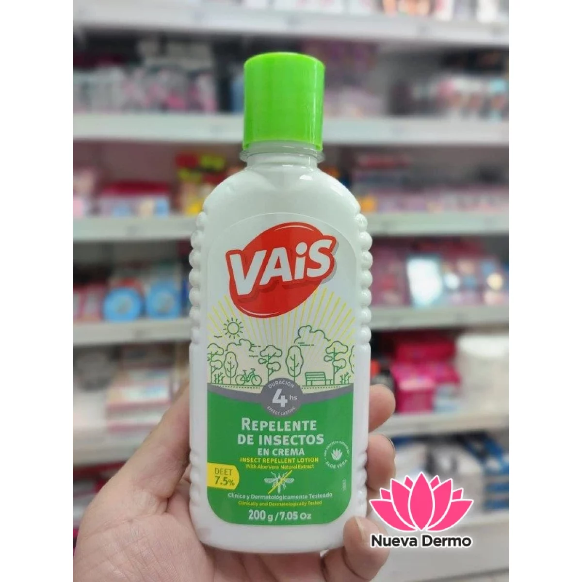 VAIS REPELENTE CREMA PLUS 200G