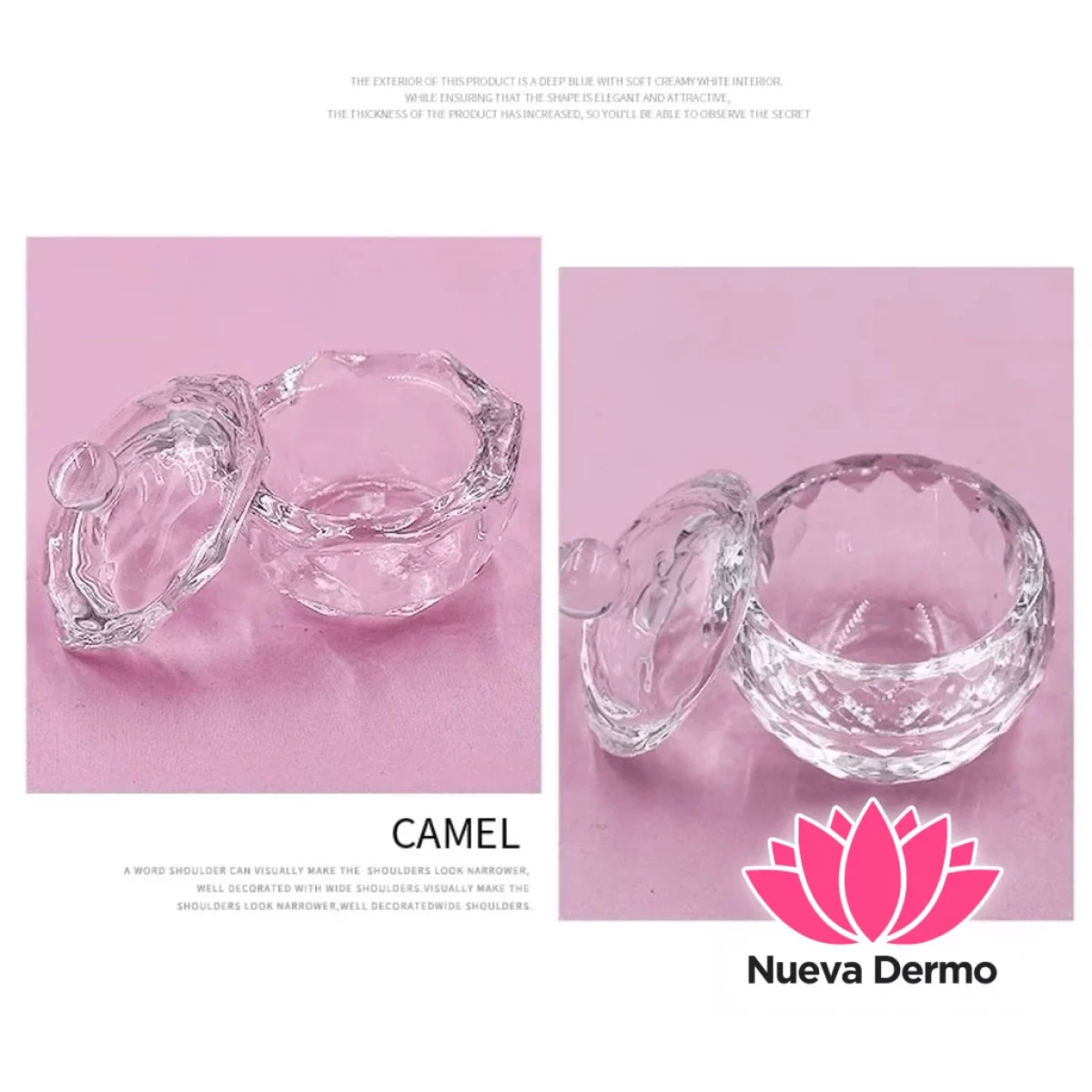 VASO DAPPEN CON TAPA VIDRIO