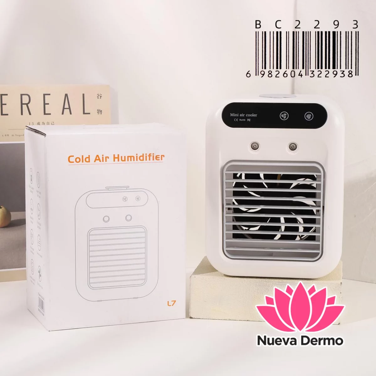 VENTILADOR CON HUMIDIFICADOR USB BC2293/22938