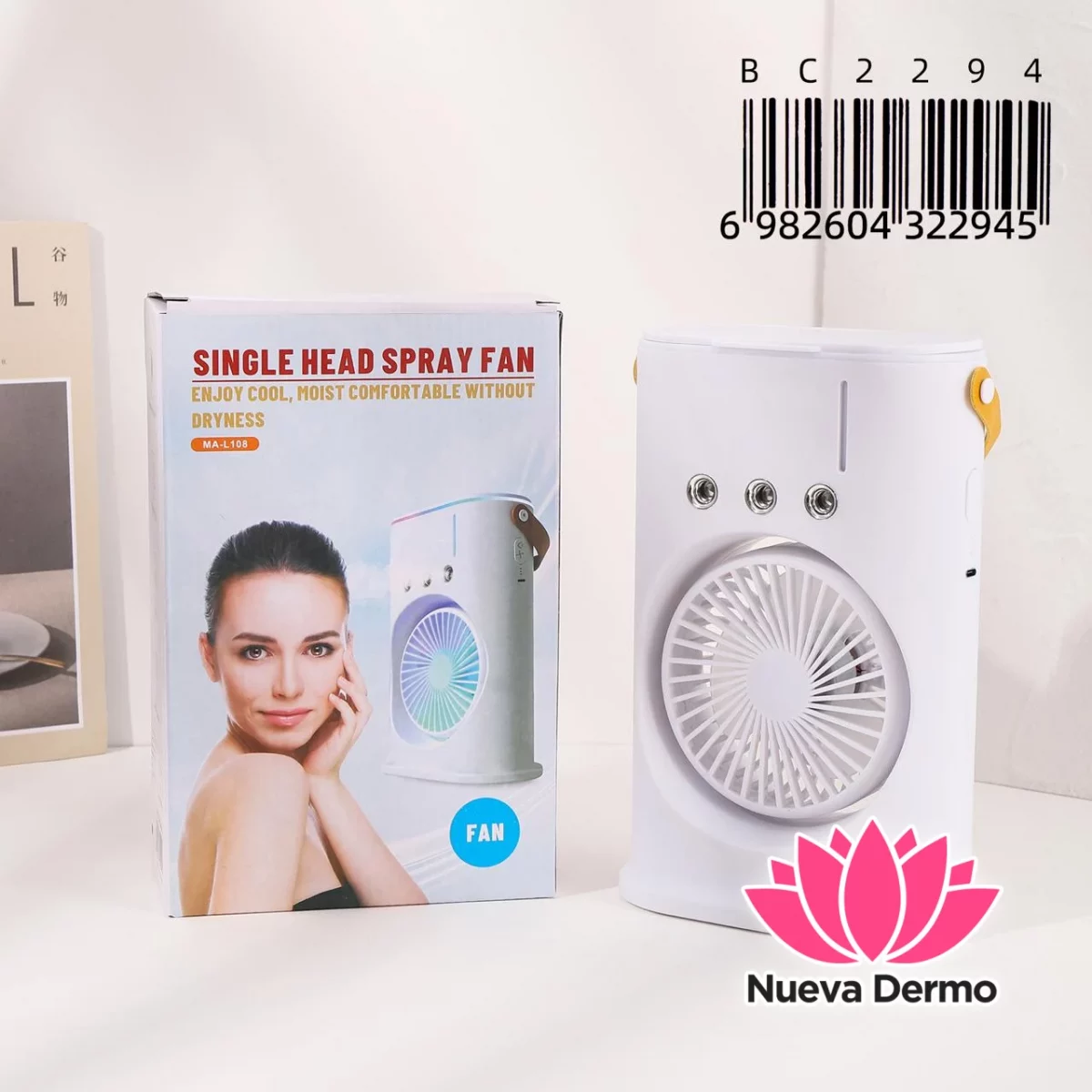 VENTILADOR CON HUMIDIFICADOR USB BC2294/22945