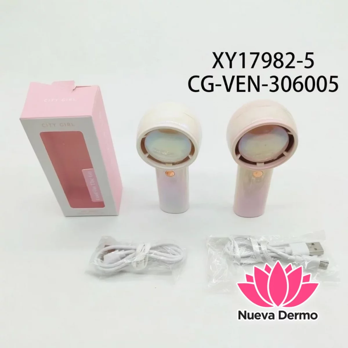 VENTILADOR DE MANO CITY GIRL XY17982-5/60059