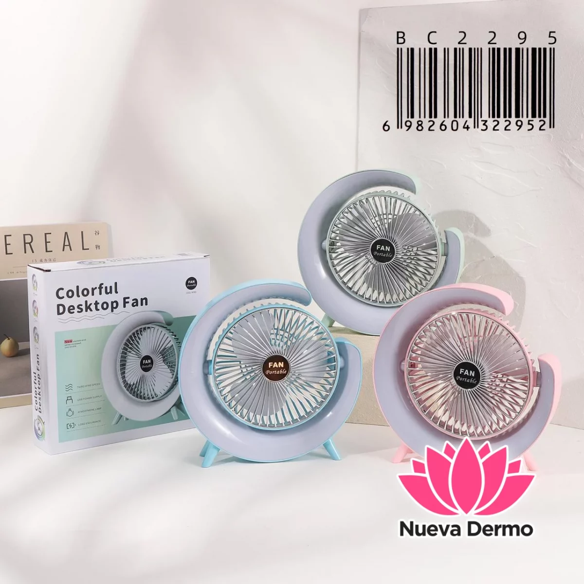 VENTILADOR DE MESA USB BC2295/22952