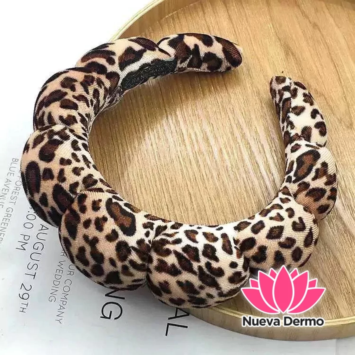 VINCHA DE MAQUILLAJE ANIMAL PRINT 37461-15/CG-VIN24059 6931250224059