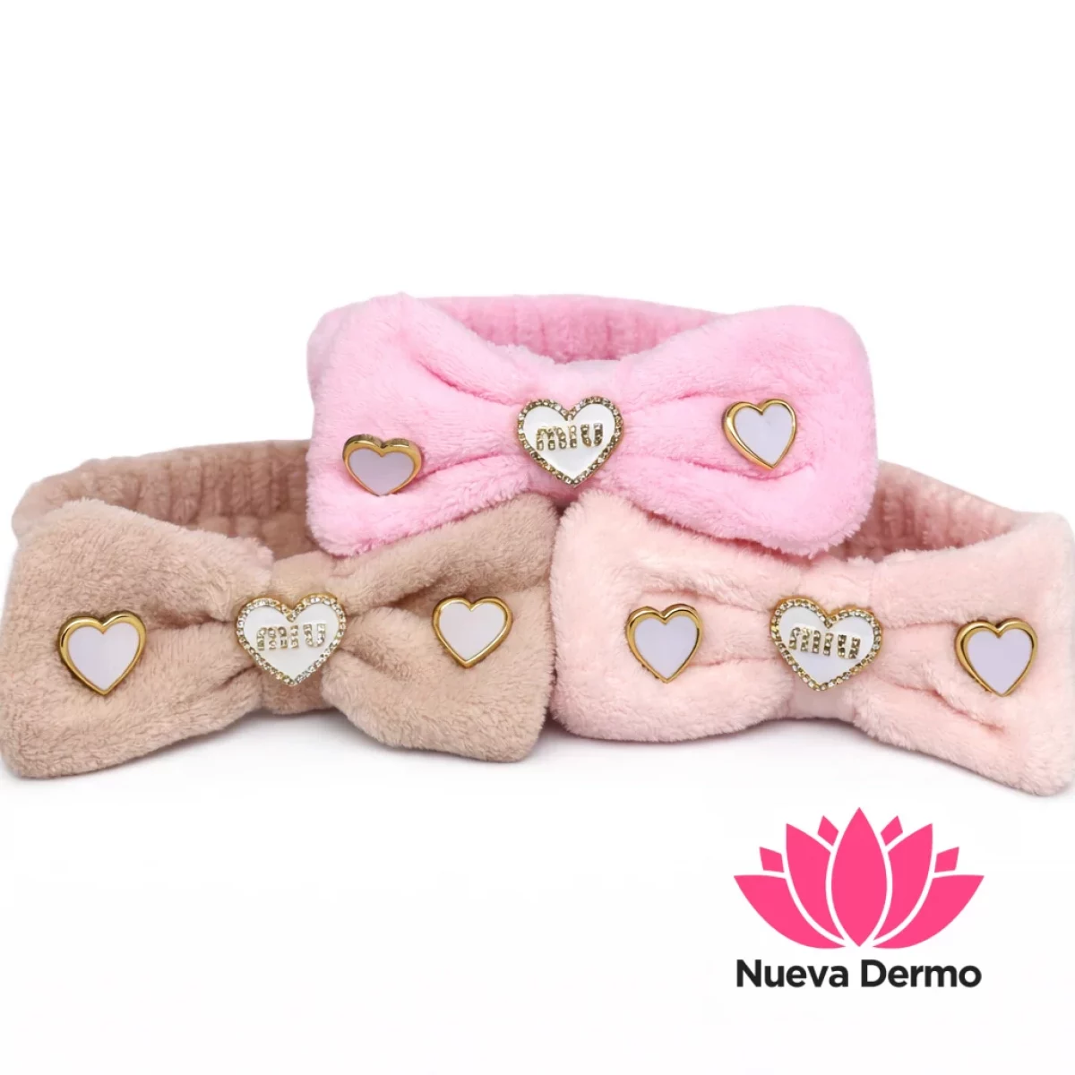 Vincha de spa Corazón PKY H007-2