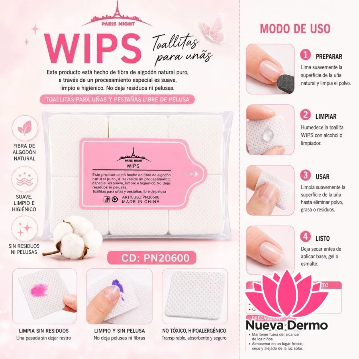 WIPES PARIS NIGHT CD: PN20600