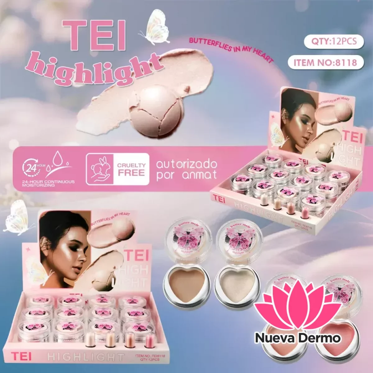 TEI HIGH LIGHT EN GEL TEI8118 6971968512543