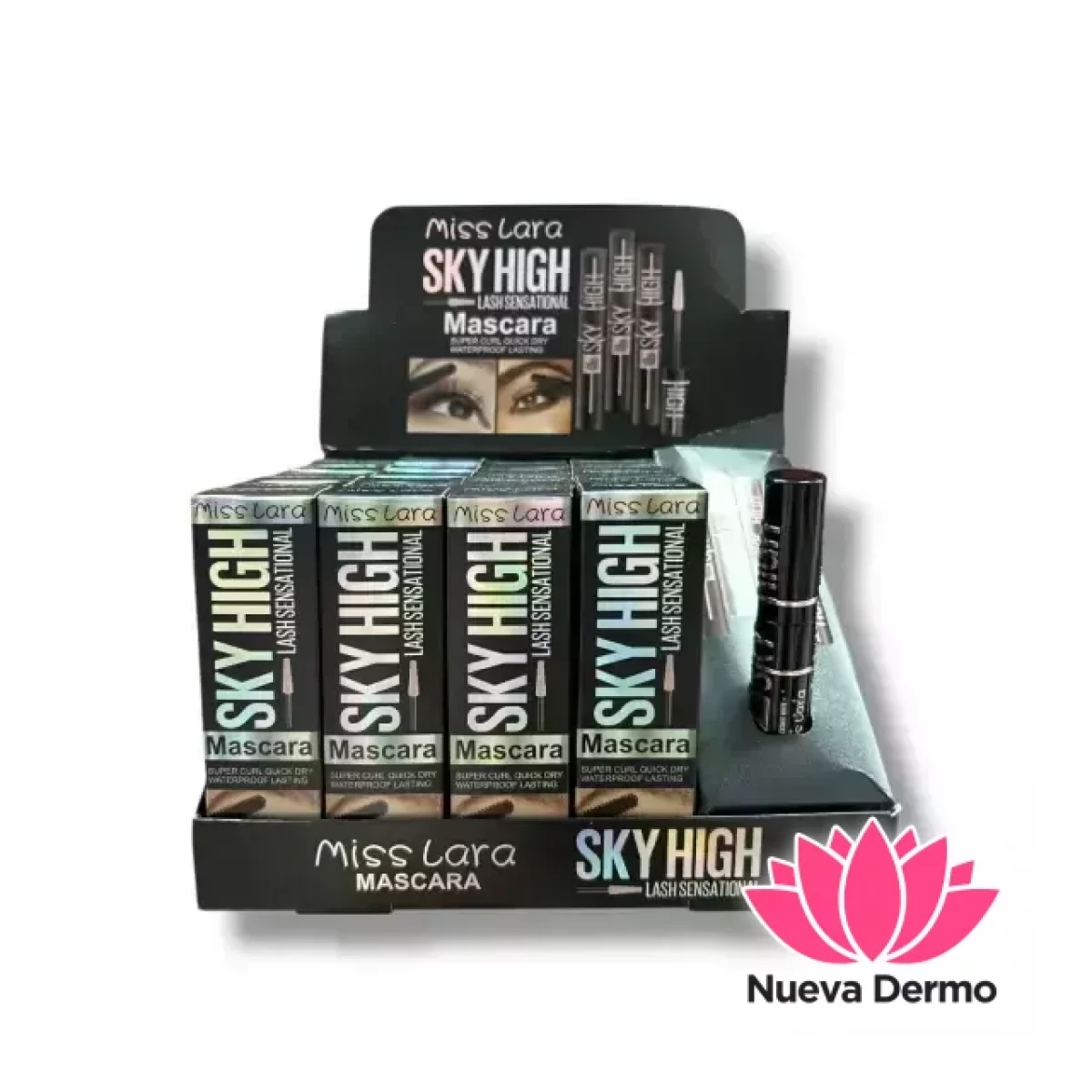 MISS LARA MASCARA SKY HIGH NEGRO MG-MS-113B 6971968504562