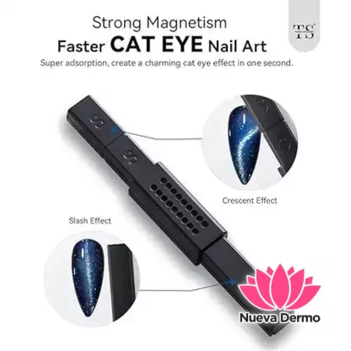 IMAN PARA OJO DE GATO NEGRO MG-GG39 6955800024395