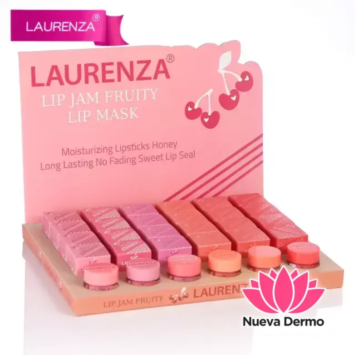 LAURENZA LIP JAM FRUITY LIP MASK MG-252094-LA77 5061004446046 (6TONOS)
