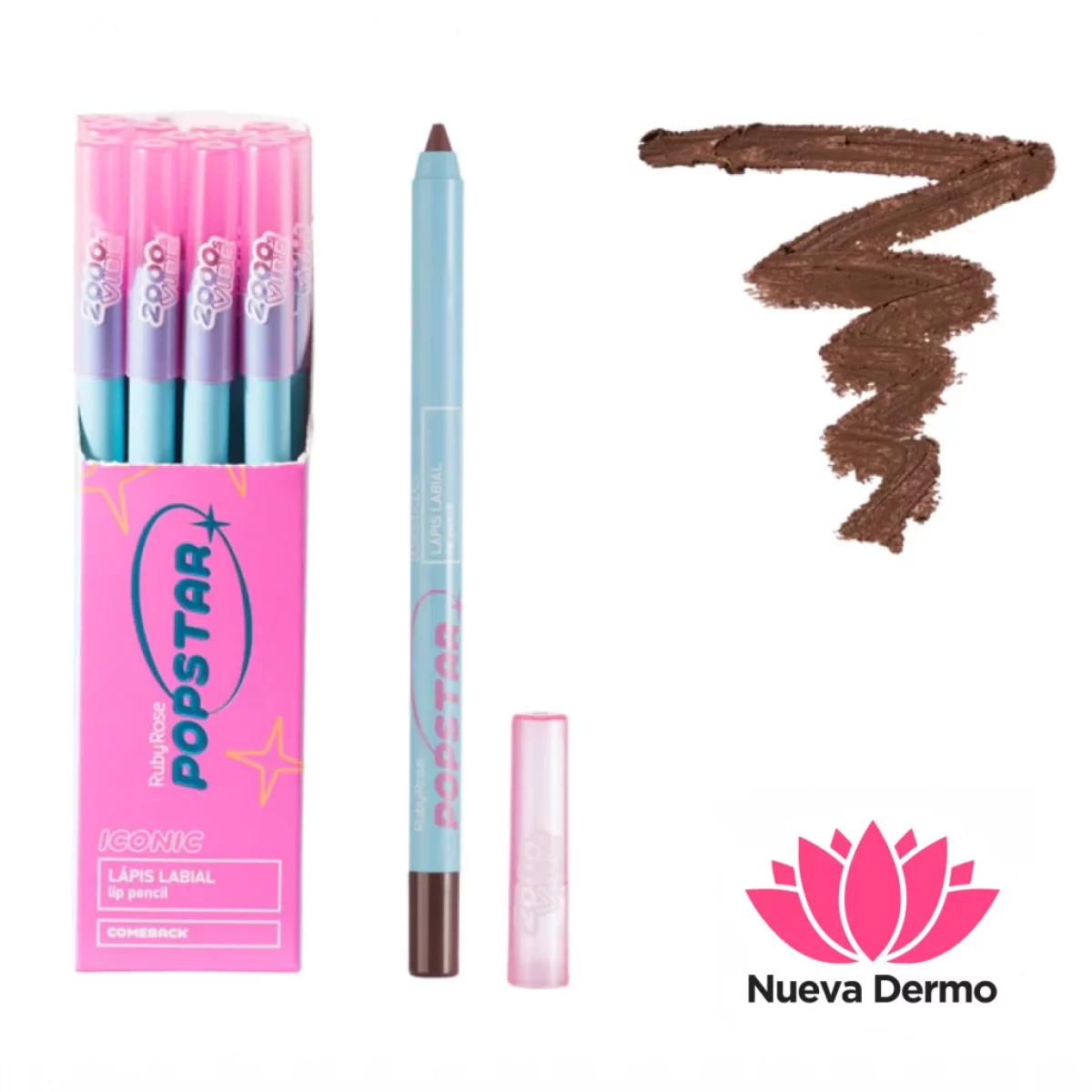 RUBYROSE POPSTAR ICONIC LAPIZ LABIAL HB-L6700