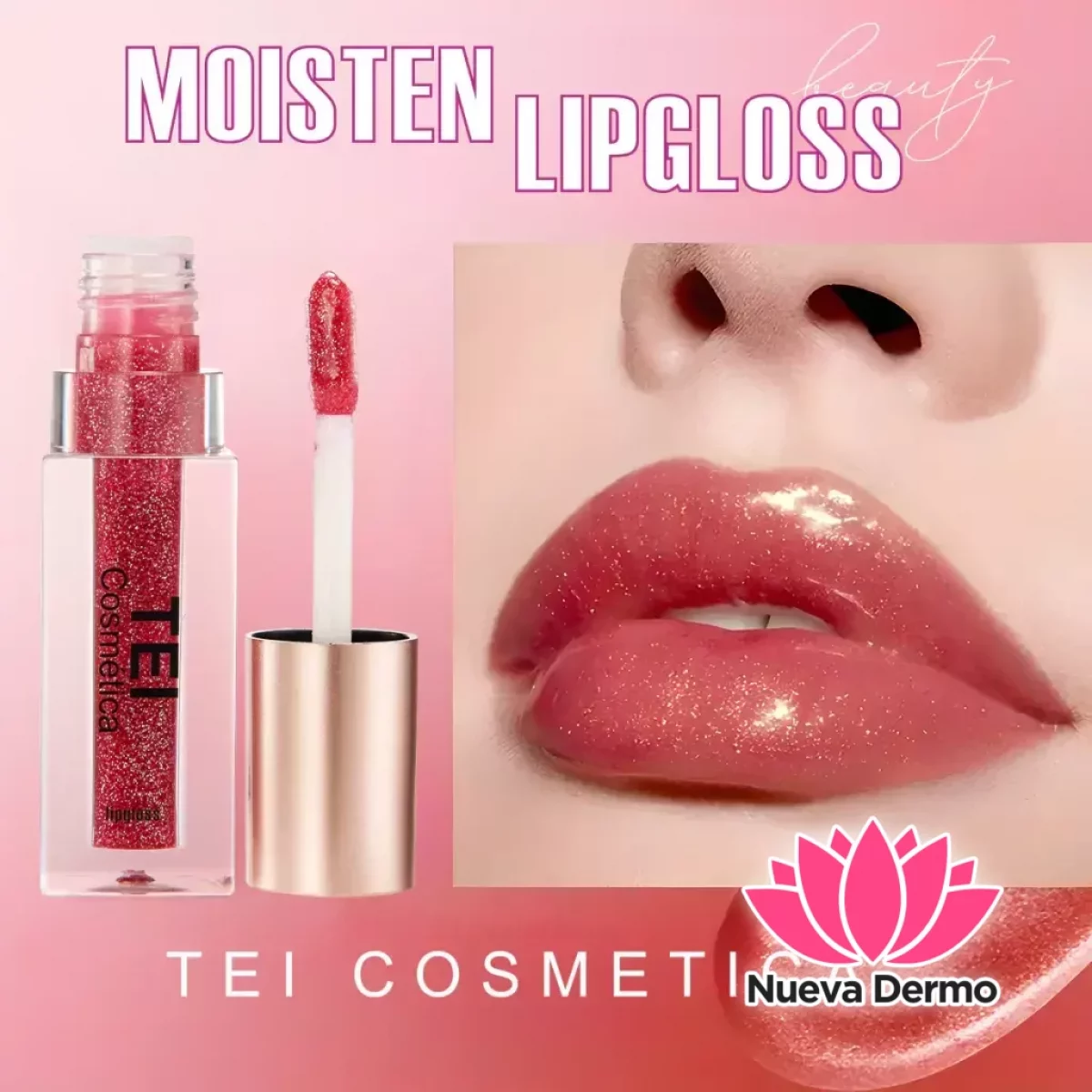 TEI SHINY COLOR MOISTEN LIPGLOSS TEI8284 6971968515612