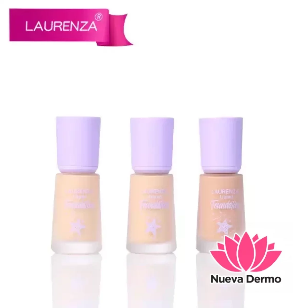 LAURENZA LIQUID FOUNDATION MG-252062-LA55 5061004442239