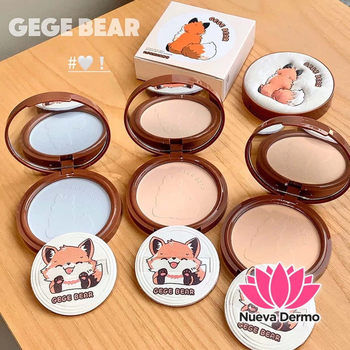 GEGE BEAR CLOUD SILK LIGHT MAKEUP SETTING POWDER GX2065 694234461500469423446150116942