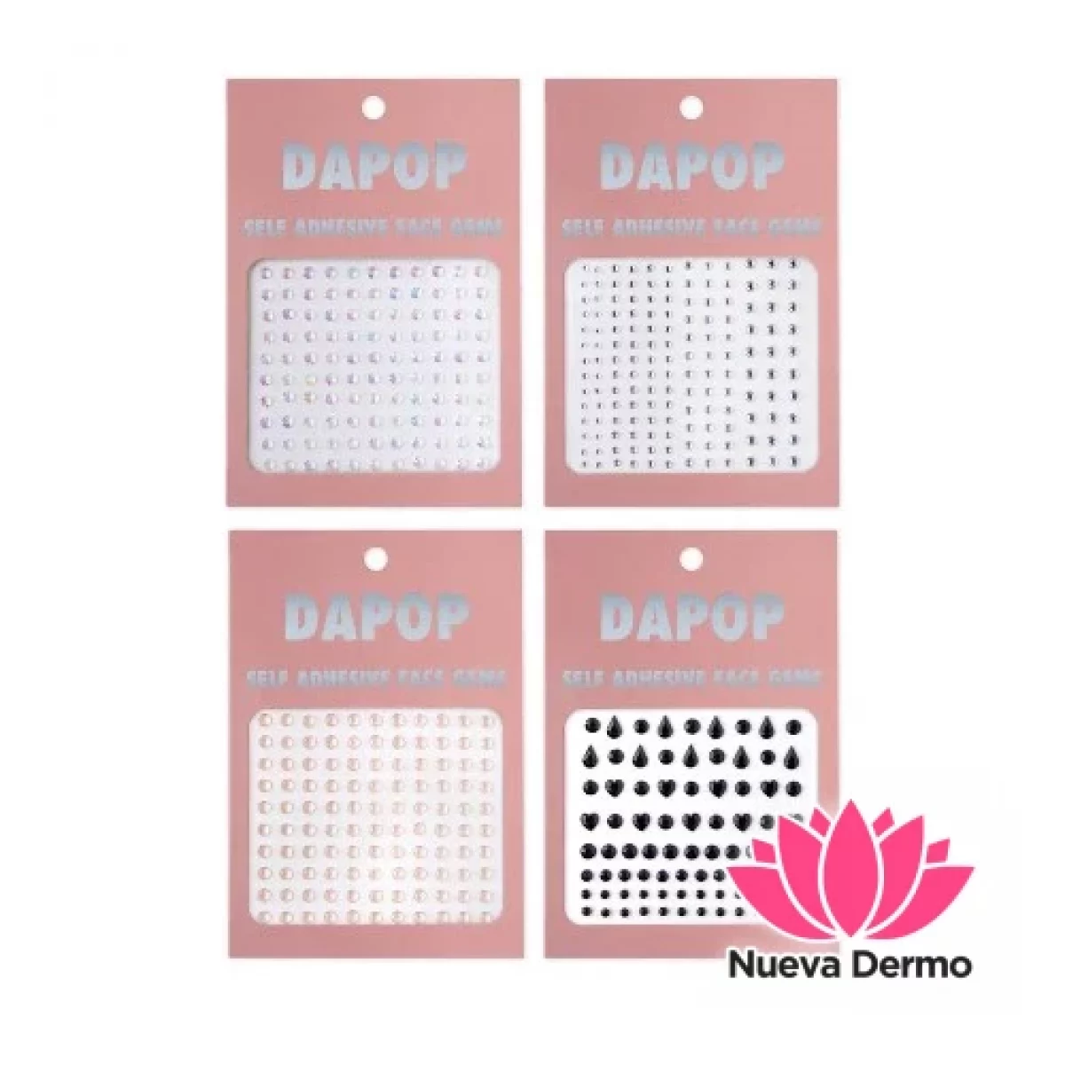 DAPOP SELF ADHESIVE FACE GEMS HB102272 HB102272