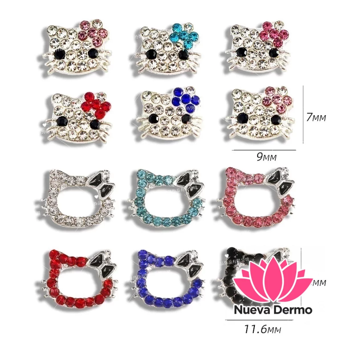 MAGIC GIRL ADORNO DE UNAS/KITTY MG-251006 6315002510063