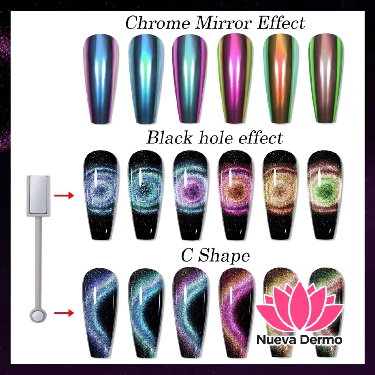 MAGIC GIRL 5D CAT EYE POWDER MG-GG71 6925696366718