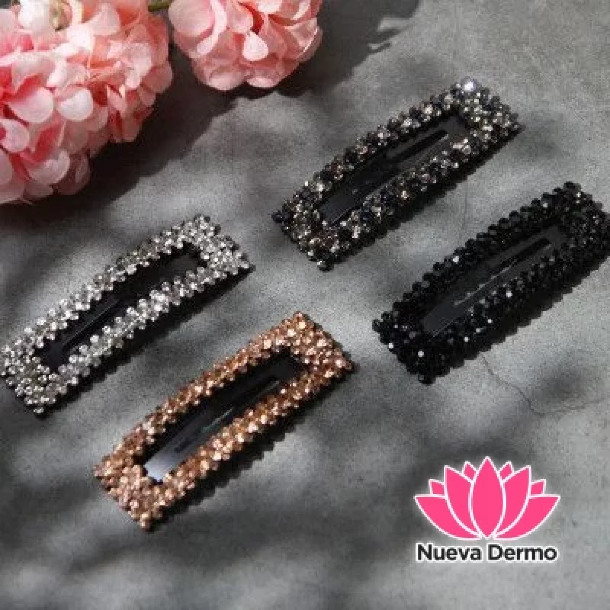 HEBILLA CON DIAMANTE X6PCS *JZ-5956-181 6980059561810