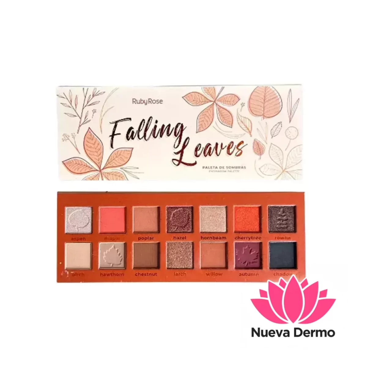 RUBY ROSE FALLING LEAVES EYESHADOW PALETTE HB-F539