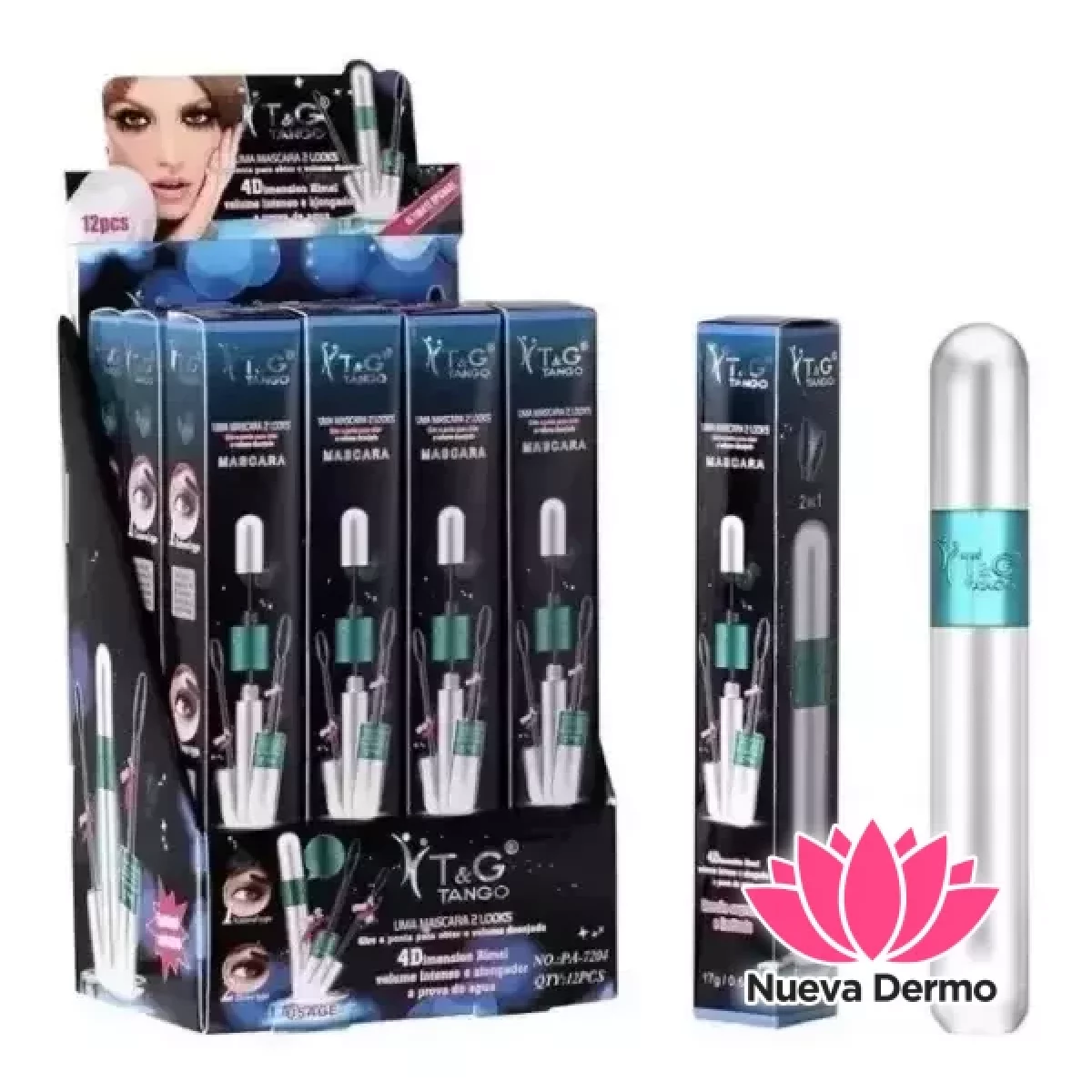 MASCARA TANGO 2 LOOKS 4D 6846718772044 PA-7204