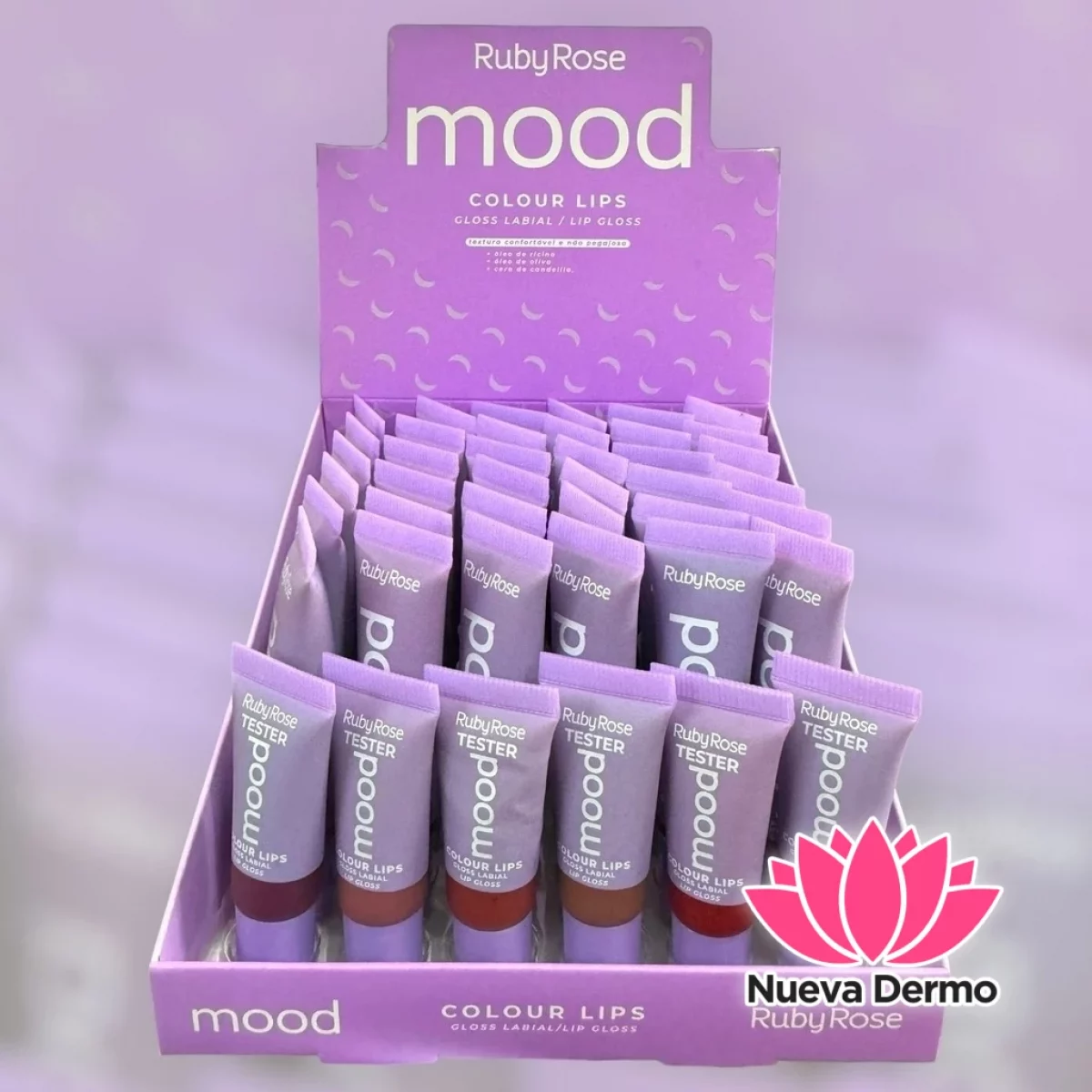 RUBYROSE MOOD COLOR LIPS HB-7201