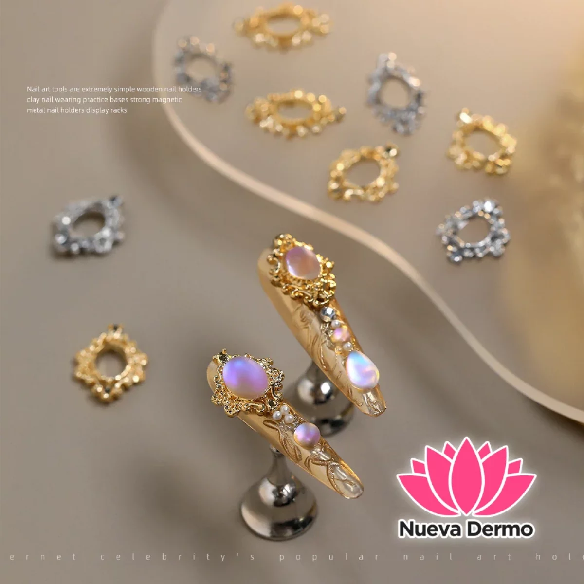 MAGIC GIRL ADORNO DE UNAS MARCO / ESPEJO MG-GG97 6955769190971